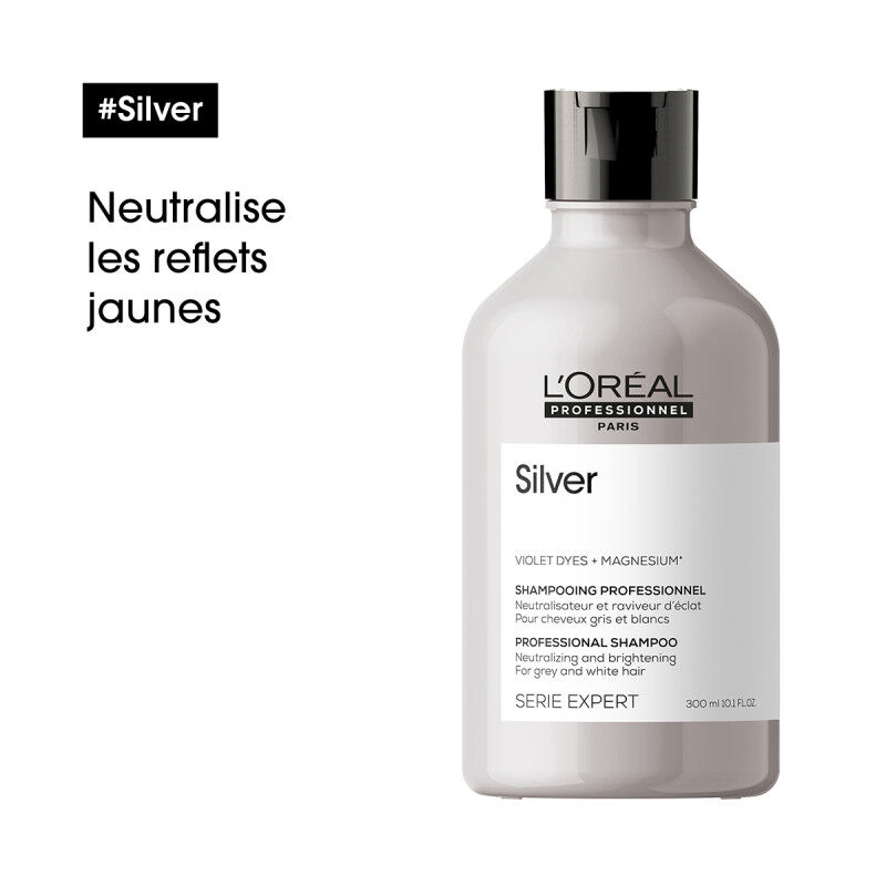 Silver shampoing déjaunissant L'Oréal